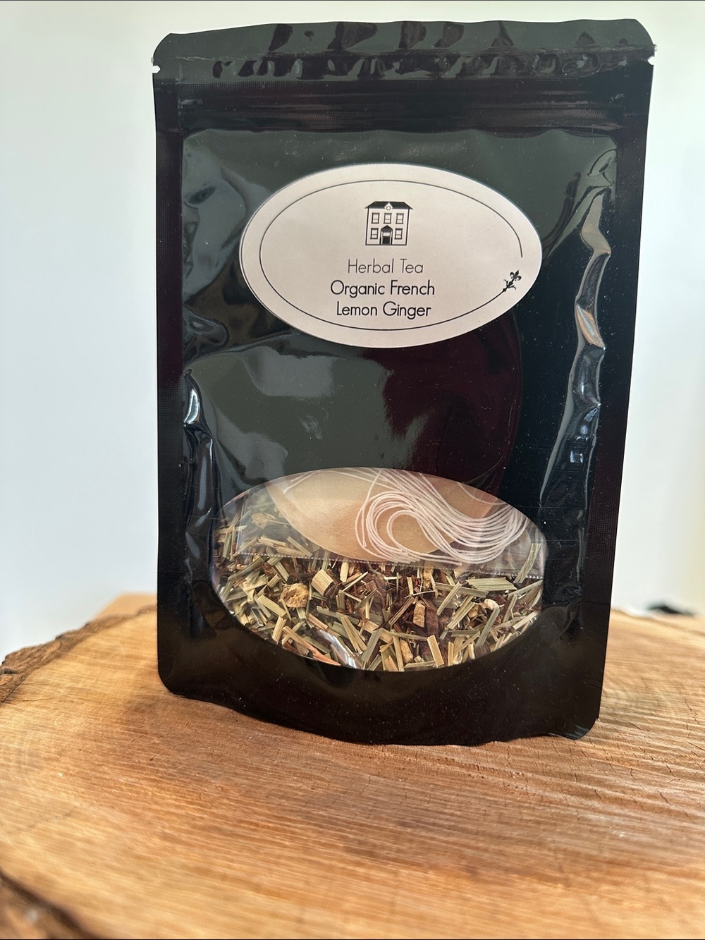 Organic French Lemon Ginger Herbal Tea